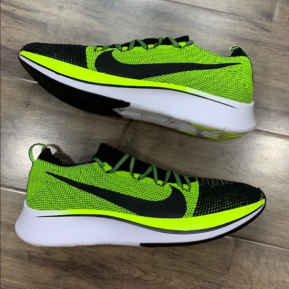 NIKE ZOOM FLY FLYKNIT black/black-volt-white - Picture 6 of 16